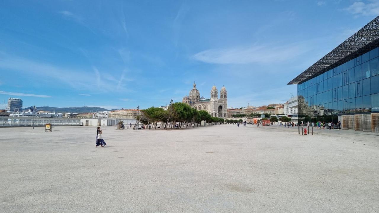 Apartmán T2 La Joliette Sur Notre Dame Marseille Exteriér fotografie