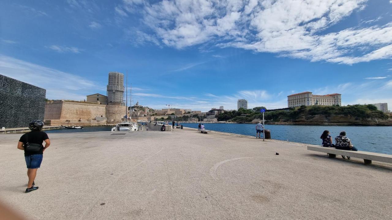 Apartmán T2 La Joliette Sur Notre Dame Marseille Exteriér fotografie